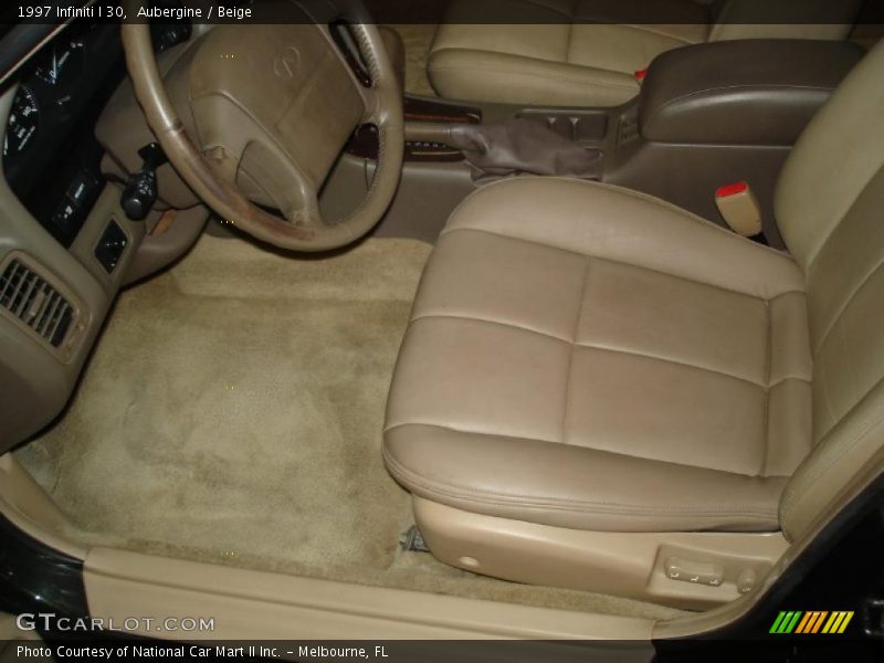 Aubergine / Beige 1997 Infiniti I 30
