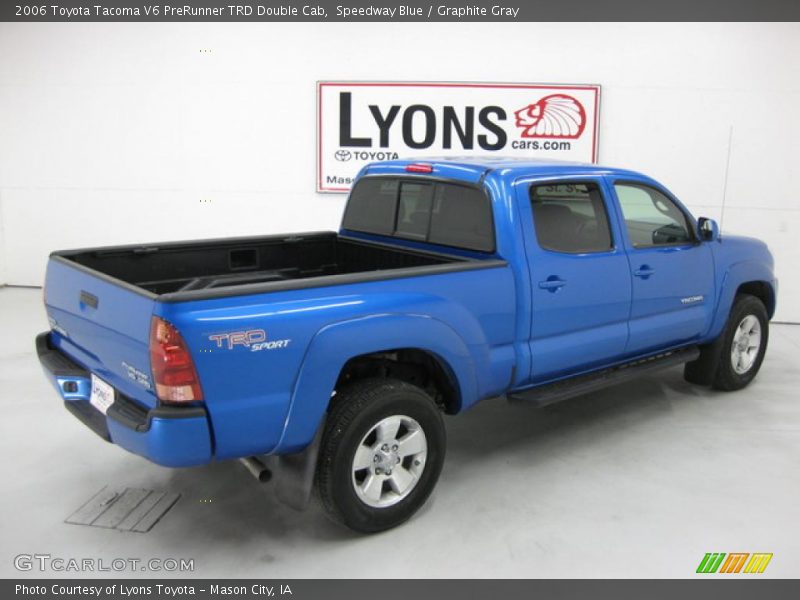 Speedway Blue / Graphite Gray 2006 Toyota Tacoma V6 PreRunner TRD Double Cab