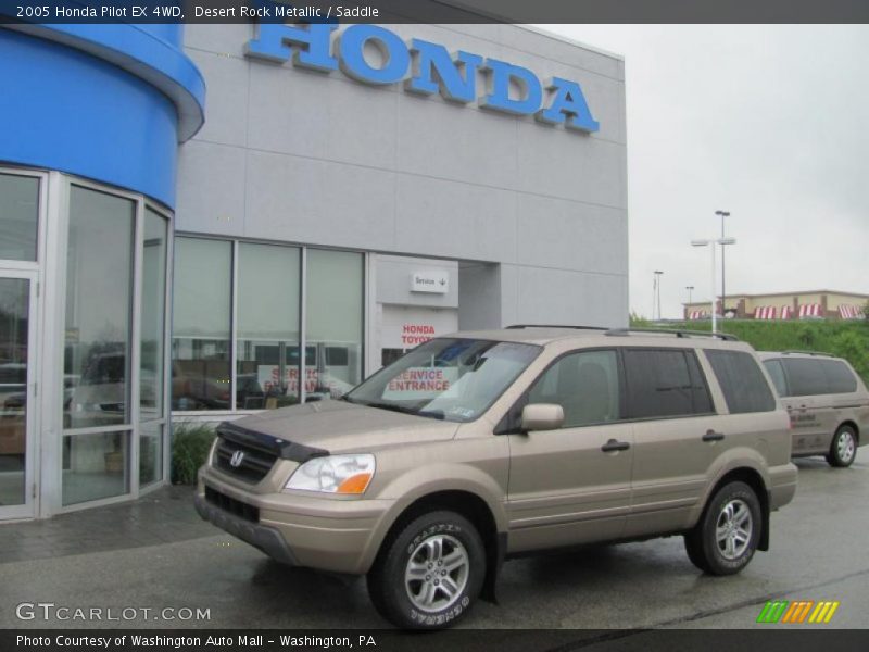 Desert Rock Metallic / Saddle 2005 Honda Pilot EX 4WD