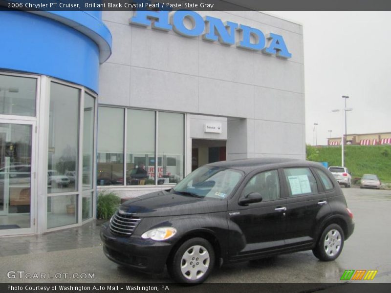 Brilliant Black Crystal Pearl / Pastel Slate Gray 2006 Chrysler PT Cruiser