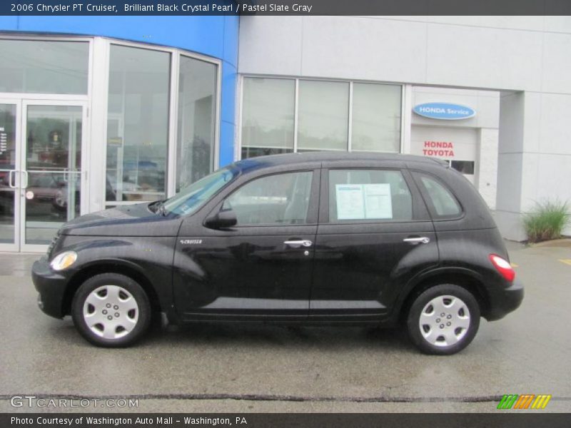 Brilliant Black Crystal Pearl / Pastel Slate Gray 2006 Chrysler PT Cruiser