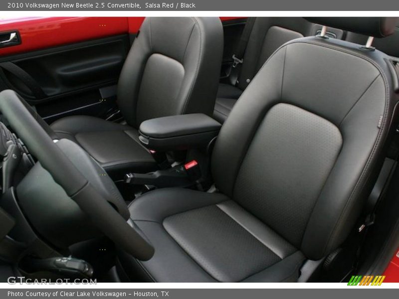 Salsa Red / Black 2010 Volkswagen New Beetle 2.5 Convertible