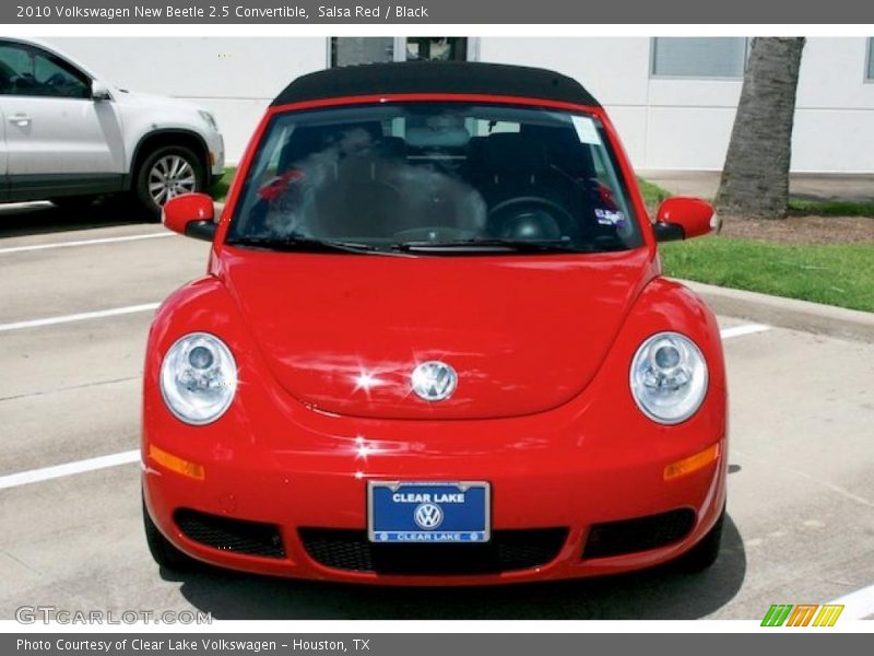 Salsa Red / Black 2010 Volkswagen New Beetle 2.5 Convertible