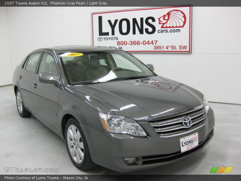 Phantom Gray Pearl / Light Gray 2007 Toyota Avalon XLS