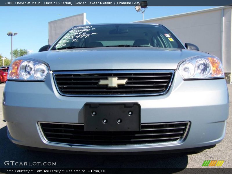Golden Pewter Metallic / Titanium Gray 2008 Chevrolet Malibu Classic LS Sedan