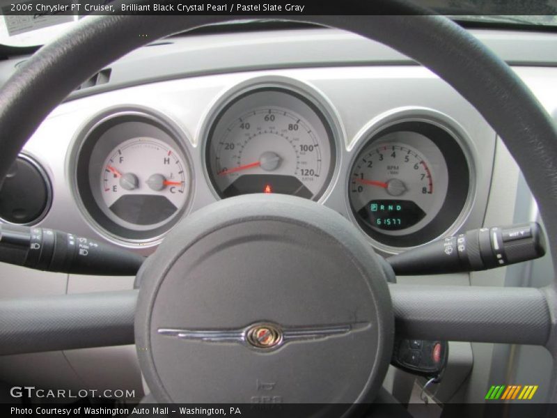 Brilliant Black Crystal Pearl / Pastel Slate Gray 2006 Chrysler PT Cruiser