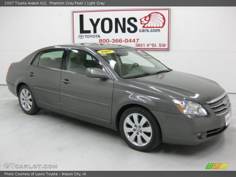 Phantom Gray Pearl / Light Gray 2007 Toyota Avalon XLS