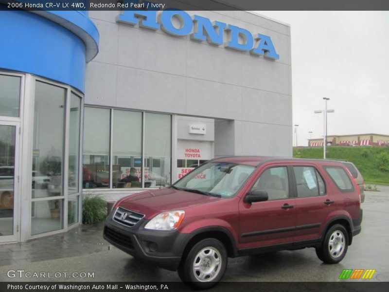 Redondo Red Pearl / Ivory 2006 Honda CR-V LX 4WD