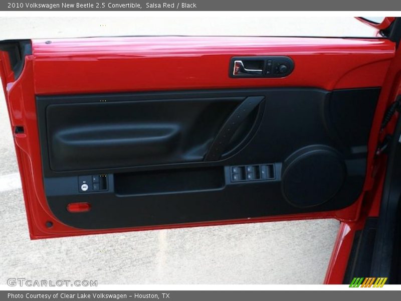 Salsa Red / Black 2010 Volkswagen New Beetle 2.5 Convertible