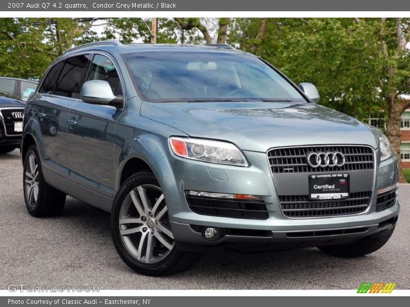 Condor Grey Metallic / Black 2007 Audi Q7 4.2 quattro