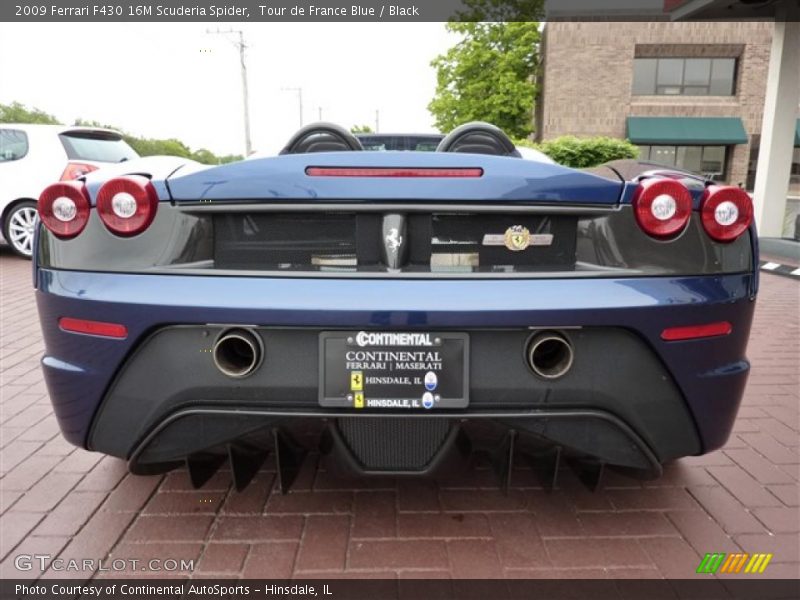 Tour de France Blue / Black 2009 Ferrari F430 16M Scuderia Spider