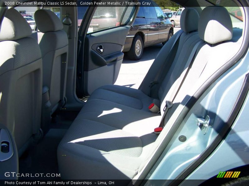 Golden Pewter Metallic / Titanium Gray 2008 Chevrolet Malibu Classic LS Sedan