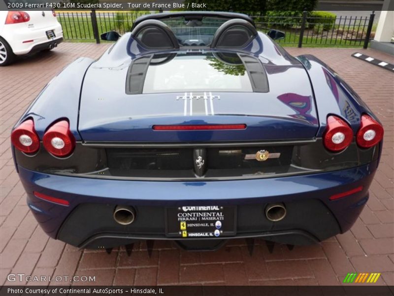 Tour de France Blue / Black 2009 Ferrari F430 16M Scuderia Spider