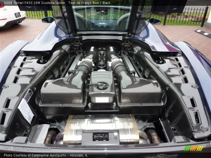 Tour de France Blue / Black 2009 Ferrari F430 16M Scuderia Spider