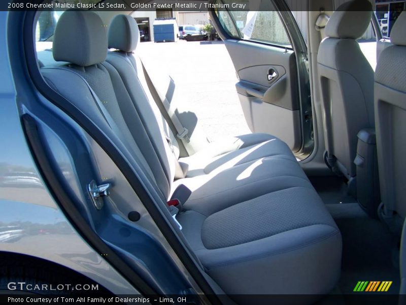 Golden Pewter Metallic / Titanium Gray 2008 Chevrolet Malibu Classic LS Sedan