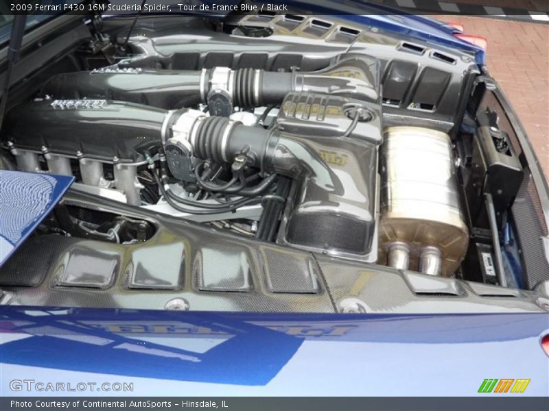 Tour de France Blue / Black 2009 Ferrari F430 16M Scuderia Spider