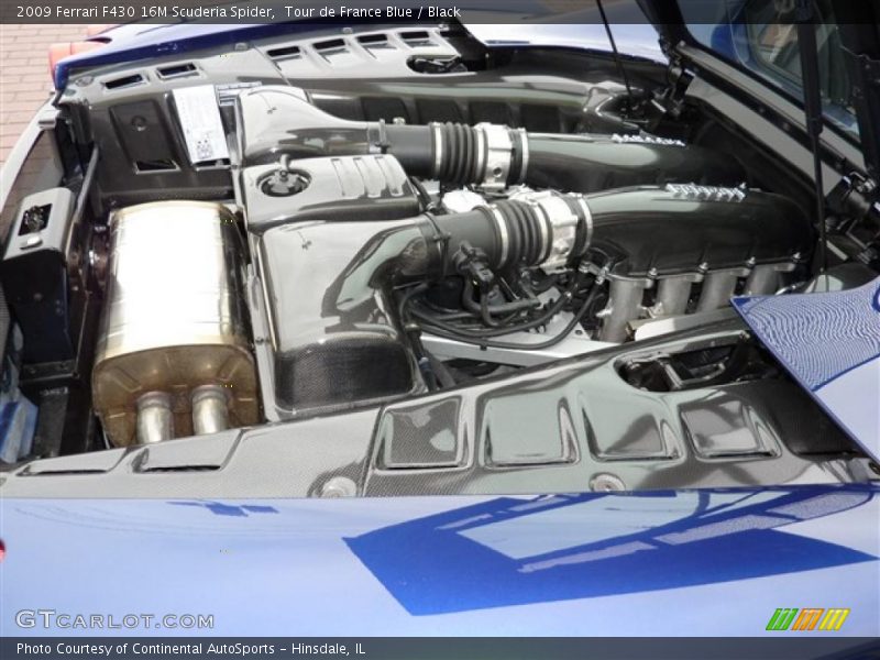 Tour de France Blue / Black 2009 Ferrari F430 16M Scuderia Spider