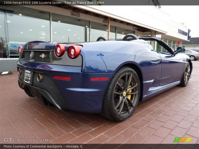 Tour de France Blue / Black 2009 Ferrari F430 16M Scuderia Spider