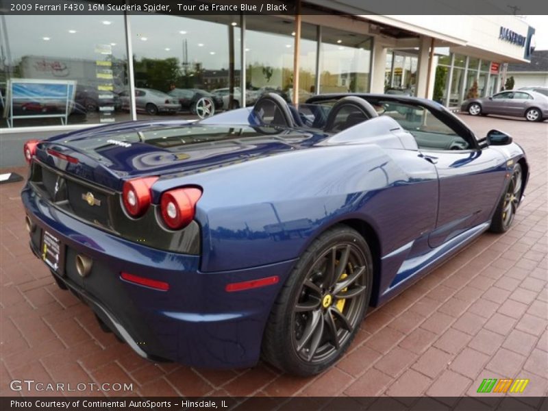 Tour de France Blue / Black 2009 Ferrari F430 16M Scuderia Spider