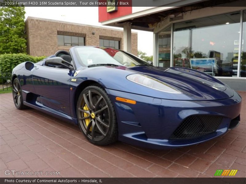 Tour de France Blue / Black 2009 Ferrari F430 16M Scuderia Spider
