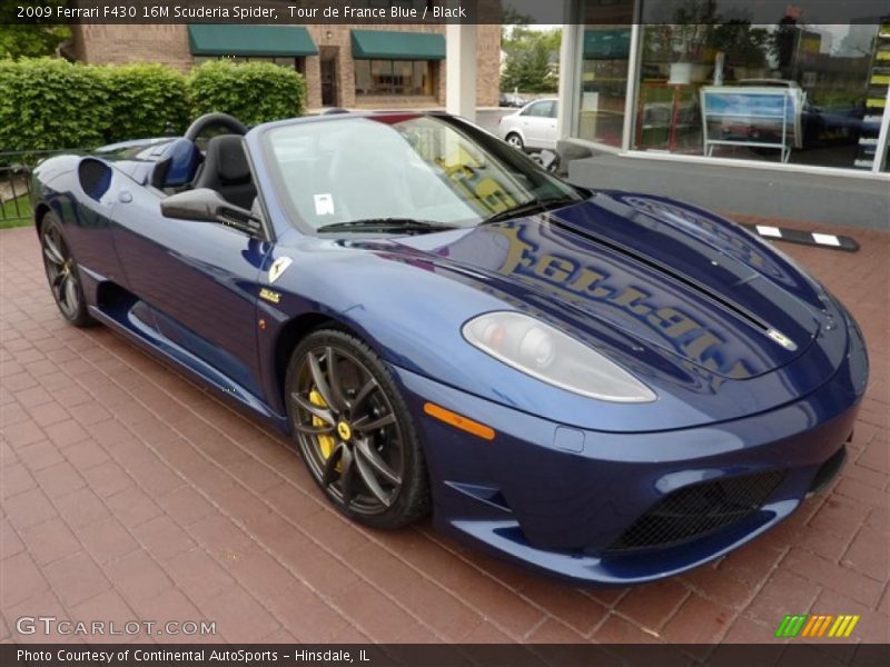 Tour de France Blue / Black 2009 Ferrari F430 16M Scuderia Spider