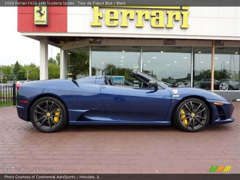 Tour de France Blue / Black 2009 Ferrari F430 16M Scuderia Spider