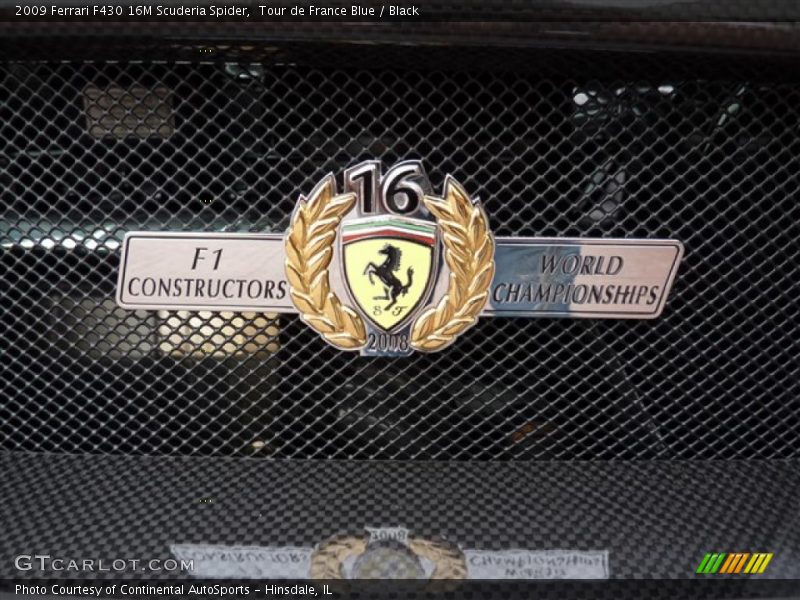 Tour de France Blue / Black 2009 Ferrari F430 16M Scuderia Spider