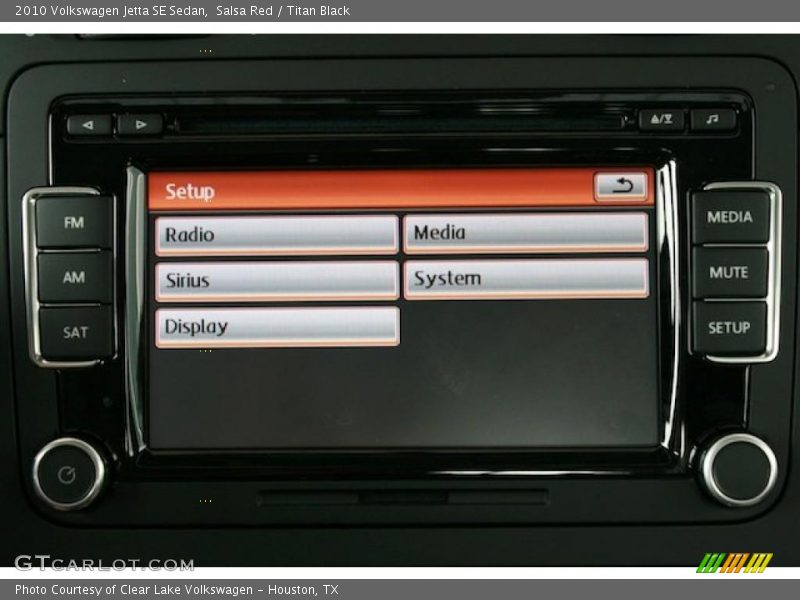 Salsa Red / Titan Black 2010 Volkswagen Jetta SE Sedan
