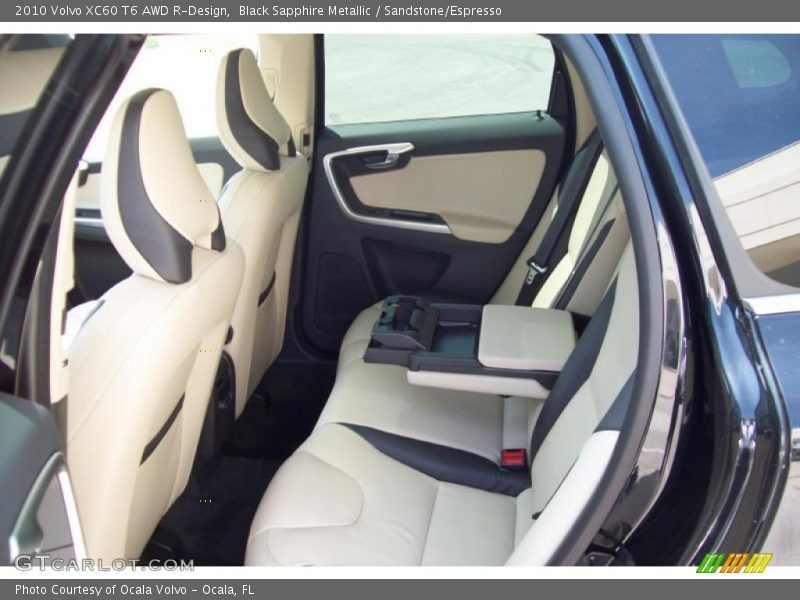 Black Sapphire Metallic / Sandstone/Espresso 2010 Volvo XC60 T6 AWD R-Design