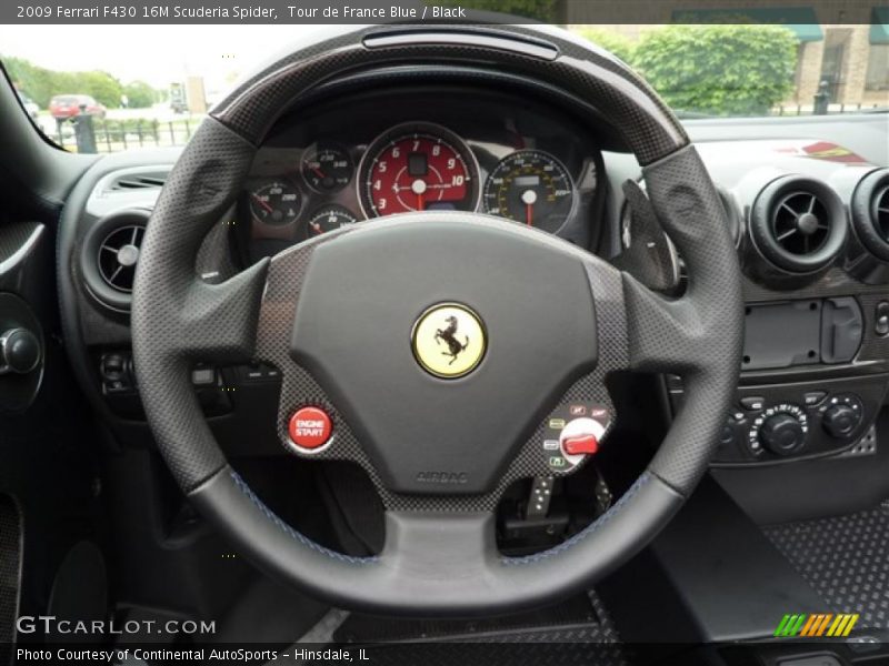 Tour de France Blue / Black 2009 Ferrari F430 16M Scuderia Spider
