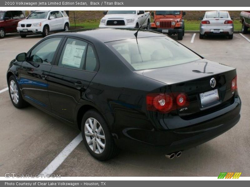 Black / Titan Black 2010 Volkswagen Jetta Limited Edition Sedan