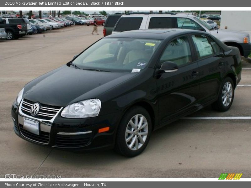 Black / Titan Black 2010 Volkswagen Jetta Limited Edition Sedan