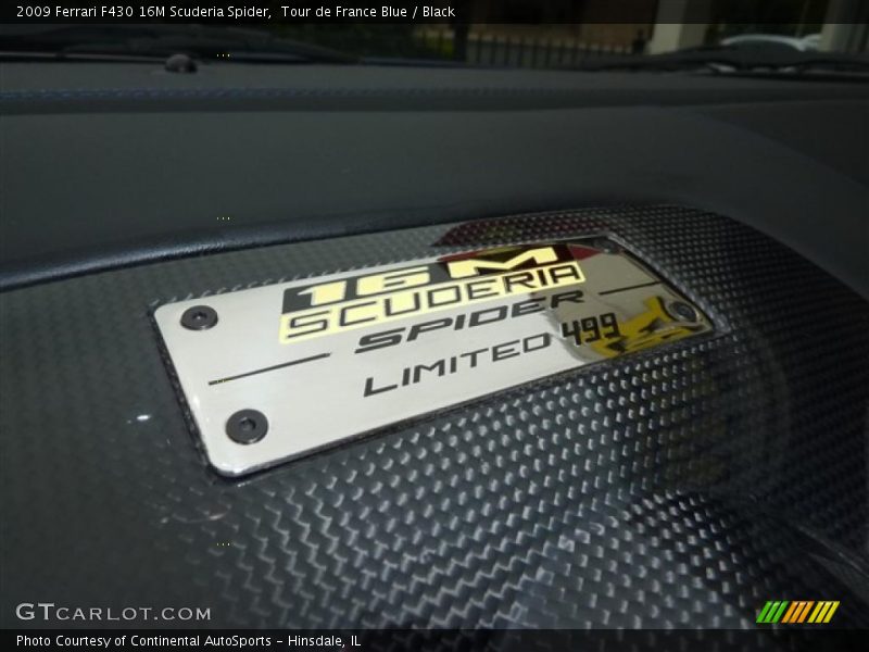 Tour de France Blue / Black 2009 Ferrari F430 16M Scuderia Spider