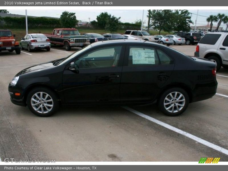 Black / Titan Black 2010 Volkswagen Jetta Limited Edition Sedan
