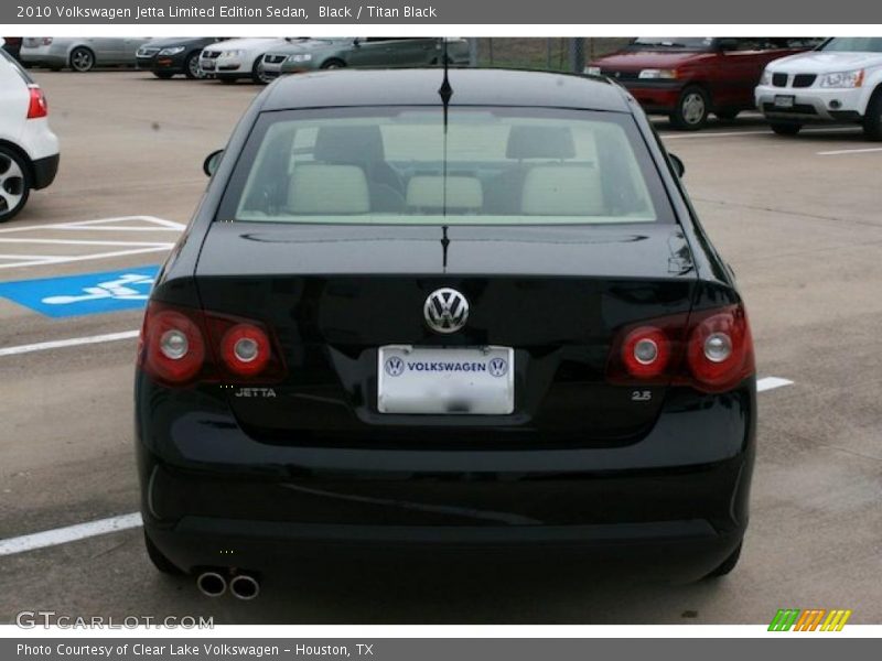 Black / Titan Black 2010 Volkswagen Jetta Limited Edition Sedan
