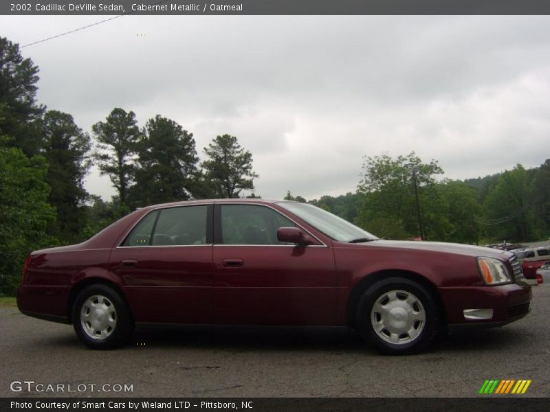 Cabernet Metallic / Oatmeal 2002 Cadillac DeVille Sedan