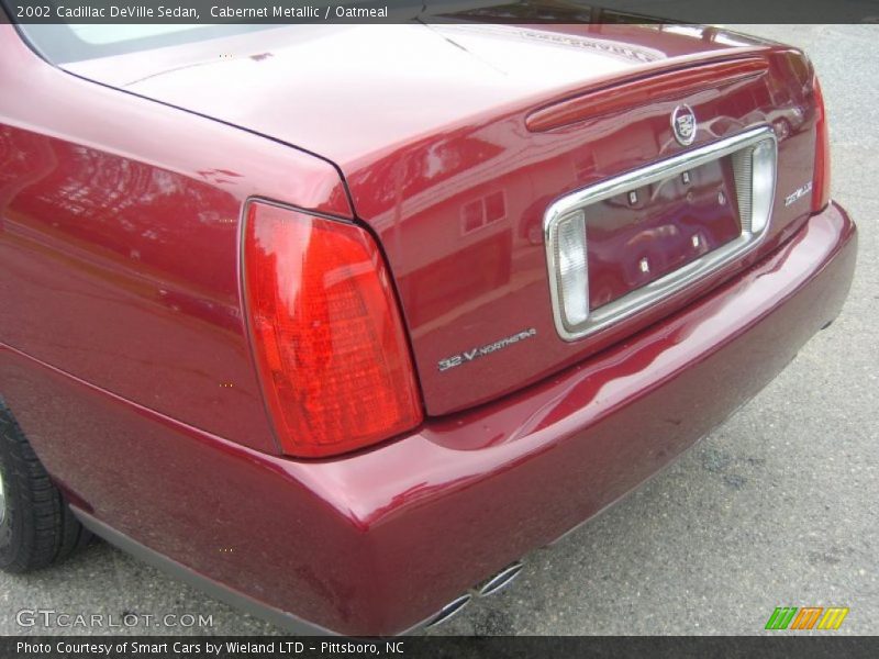 Cabernet Metallic / Oatmeal 2002 Cadillac DeVille Sedan