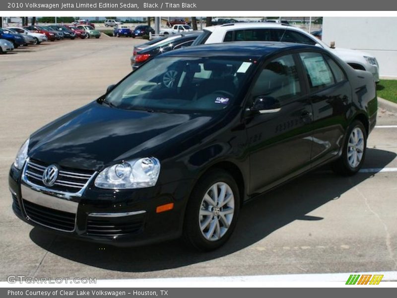 Black / Titan Black 2010 Volkswagen Jetta Limited Edition Sedan