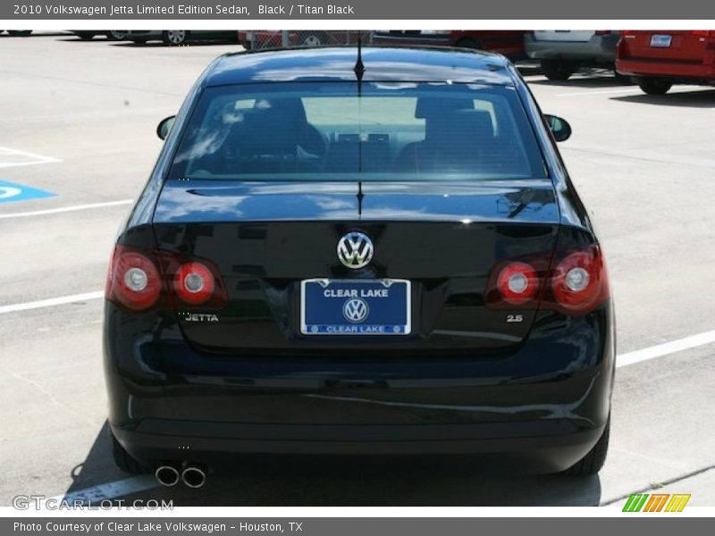 Black / Titan Black 2010 Volkswagen Jetta Limited Edition Sedan