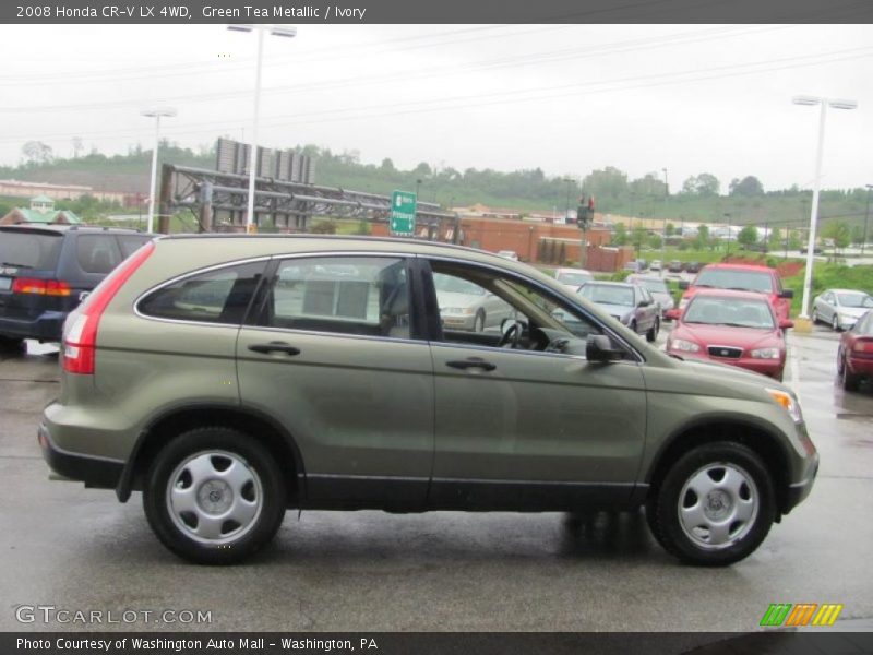 Green Tea Metallic / Ivory 2008 Honda CR-V LX 4WD