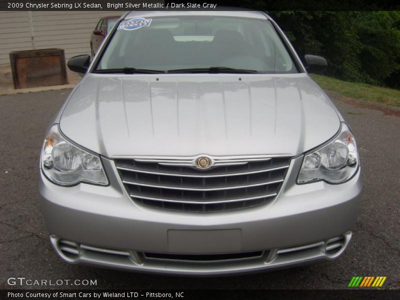 Bright Silver Metallic / Dark Slate Gray 2009 Chrysler Sebring LX Sedan
