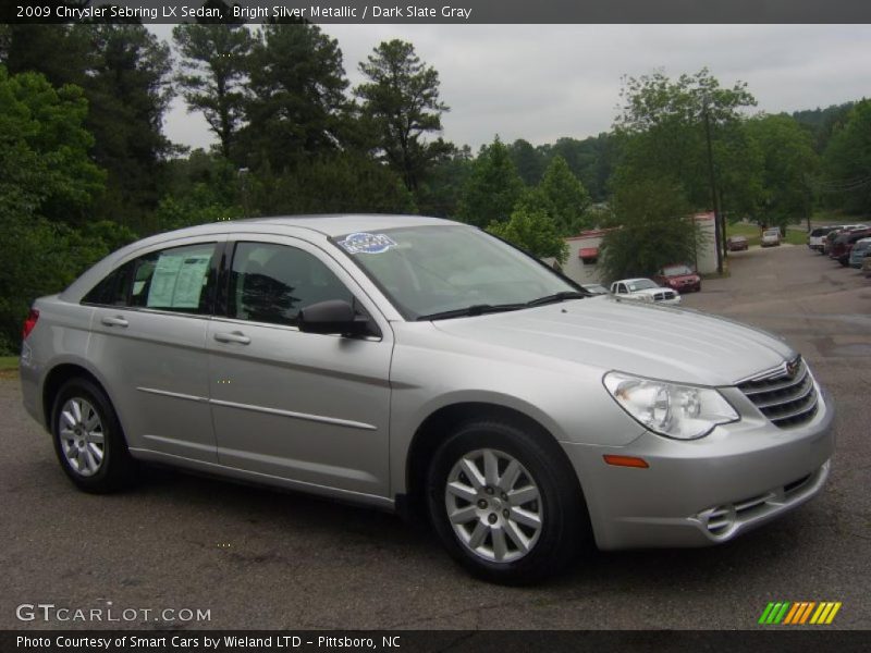 Bright Silver Metallic / Dark Slate Gray 2009 Chrysler Sebring LX Sedan