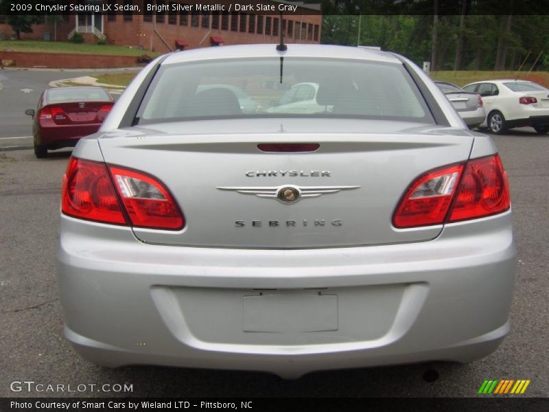 Bright Silver Metallic / Dark Slate Gray 2009 Chrysler Sebring LX Sedan