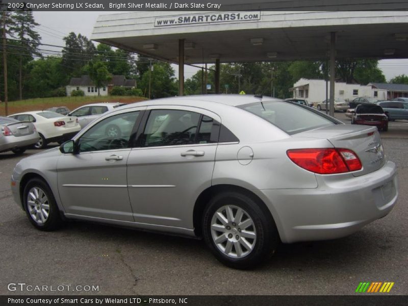 Bright Silver Metallic / Dark Slate Gray 2009 Chrysler Sebring LX Sedan