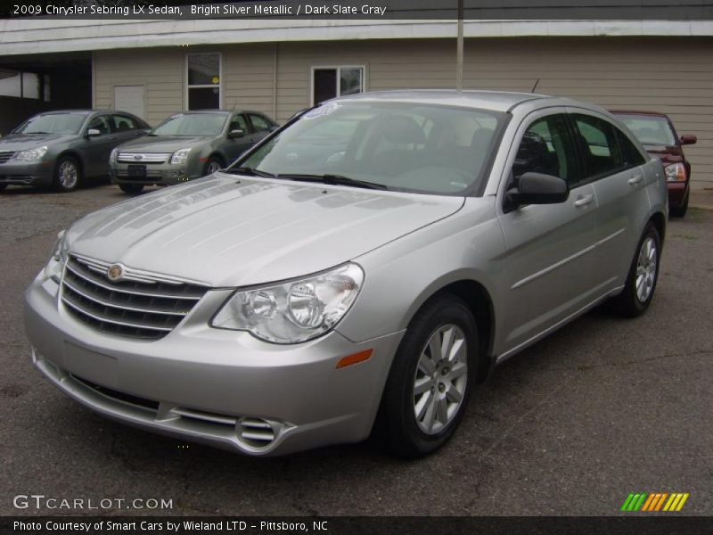 Bright Silver Metallic / Dark Slate Gray 2009 Chrysler Sebring LX Sedan