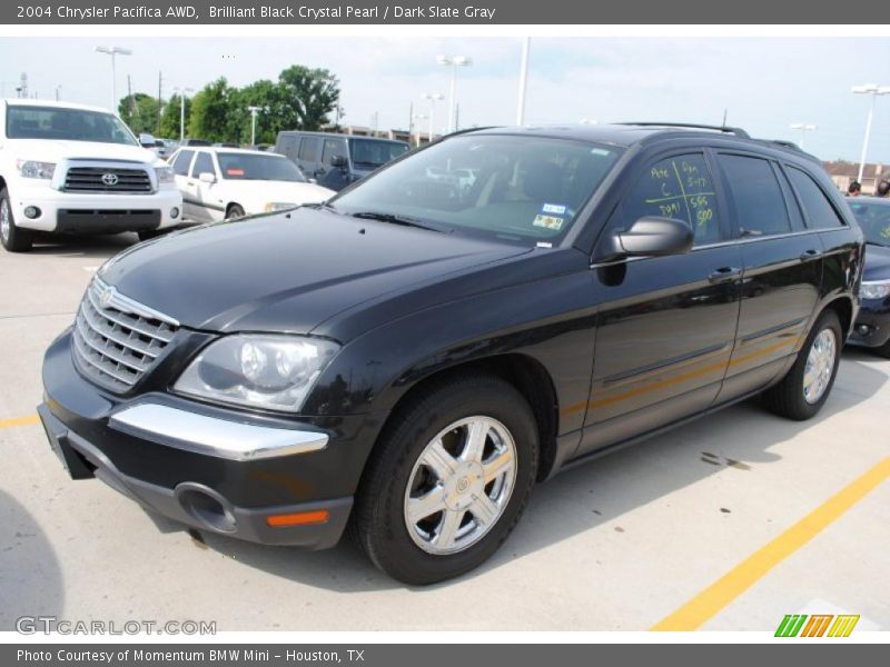 Brilliant Black Crystal Pearl / Dark Slate Gray 2004 Chrysler Pacifica AWD