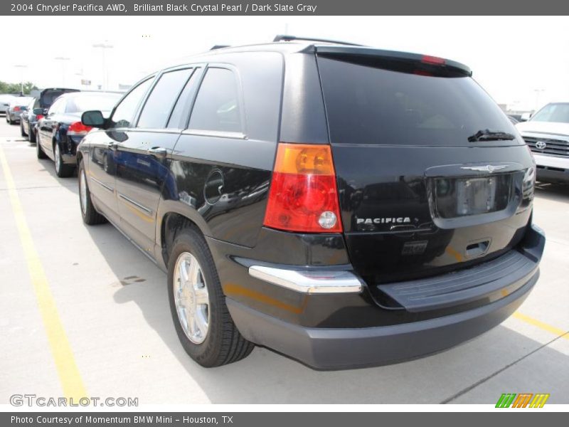 Brilliant Black Crystal Pearl / Dark Slate Gray 2004 Chrysler Pacifica AWD