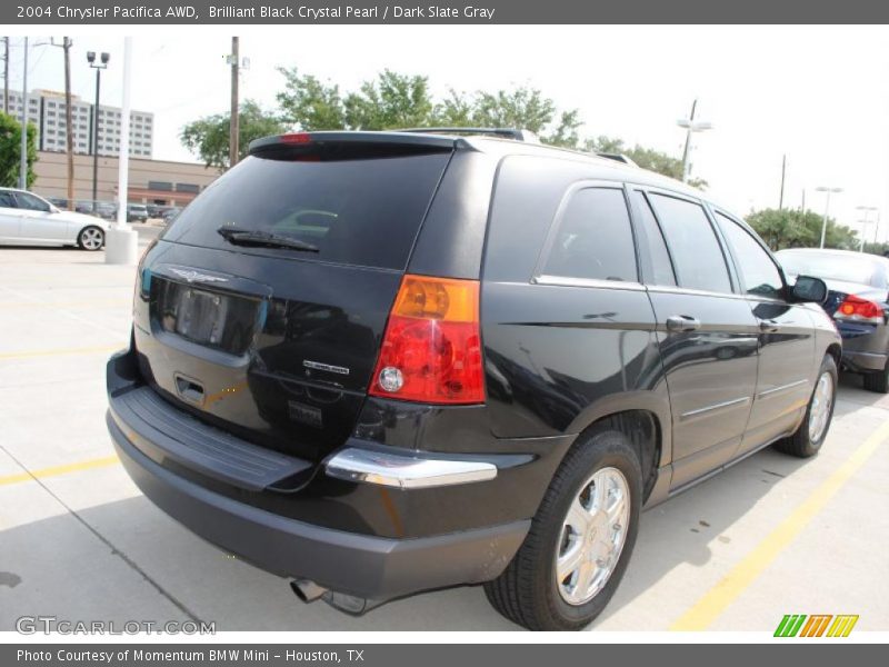 Brilliant Black Crystal Pearl / Dark Slate Gray 2004 Chrysler Pacifica AWD