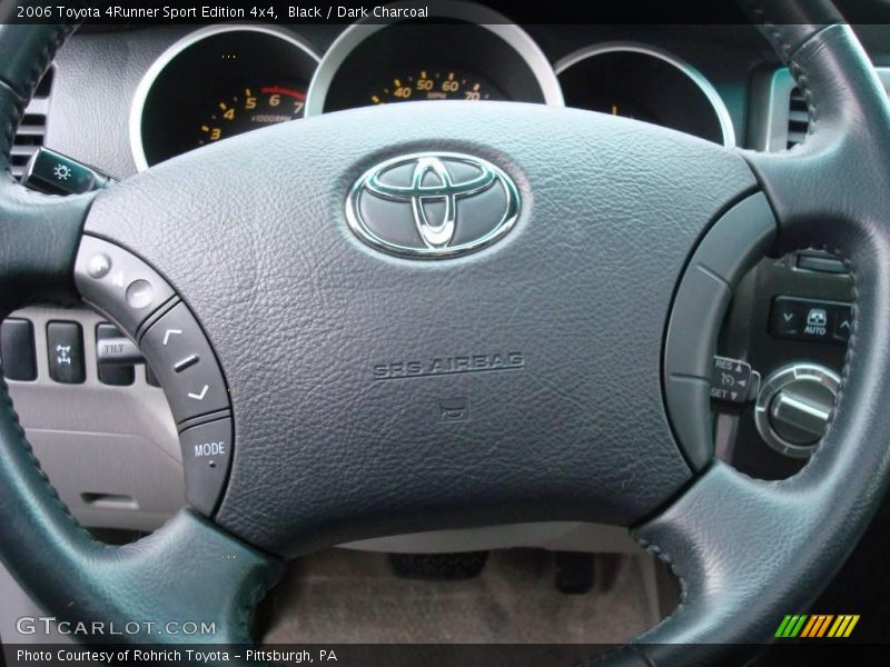 Black / Dark Charcoal 2006 Toyota 4Runner Sport Edition 4x4