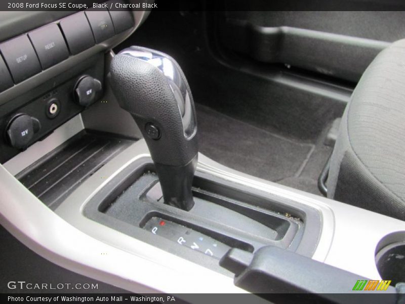 Black / Charcoal Black 2008 Ford Focus SE Coupe